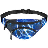 Lightning Blue Fanny Pack