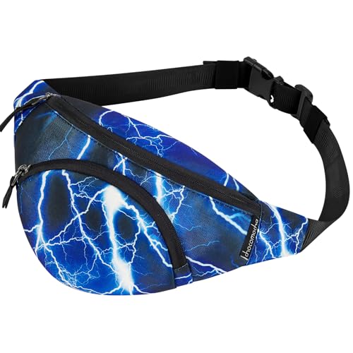 Lightning Blue Fanny Pack