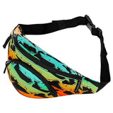 Shark Gradient Orange Fanny Pack