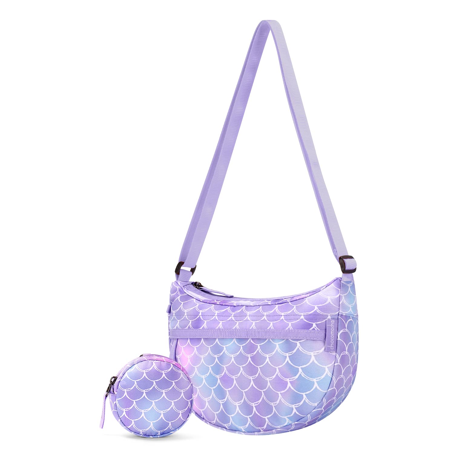 Mermaid Purple Moon Crossbody Purse