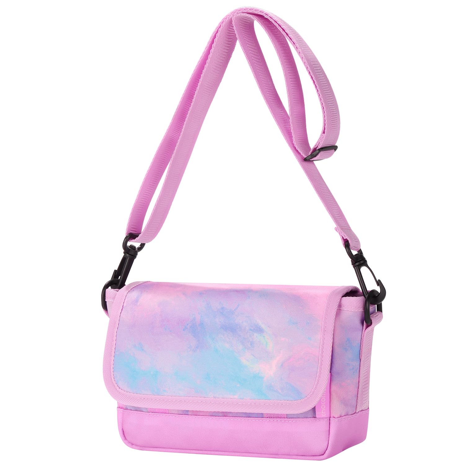 Gradient Pink Purple Teens Crossbody Purse