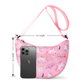 Unicorn Pink Moon Crossbody Purse