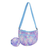 Galaxy Purple Moon Crossbody Purse