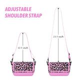 Leopard Pink Teens Crossbody Purse