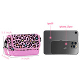 Leopard Pink Teens Crossbody Purse