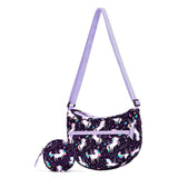 Unicorn Purple Moon Crossbody Purse