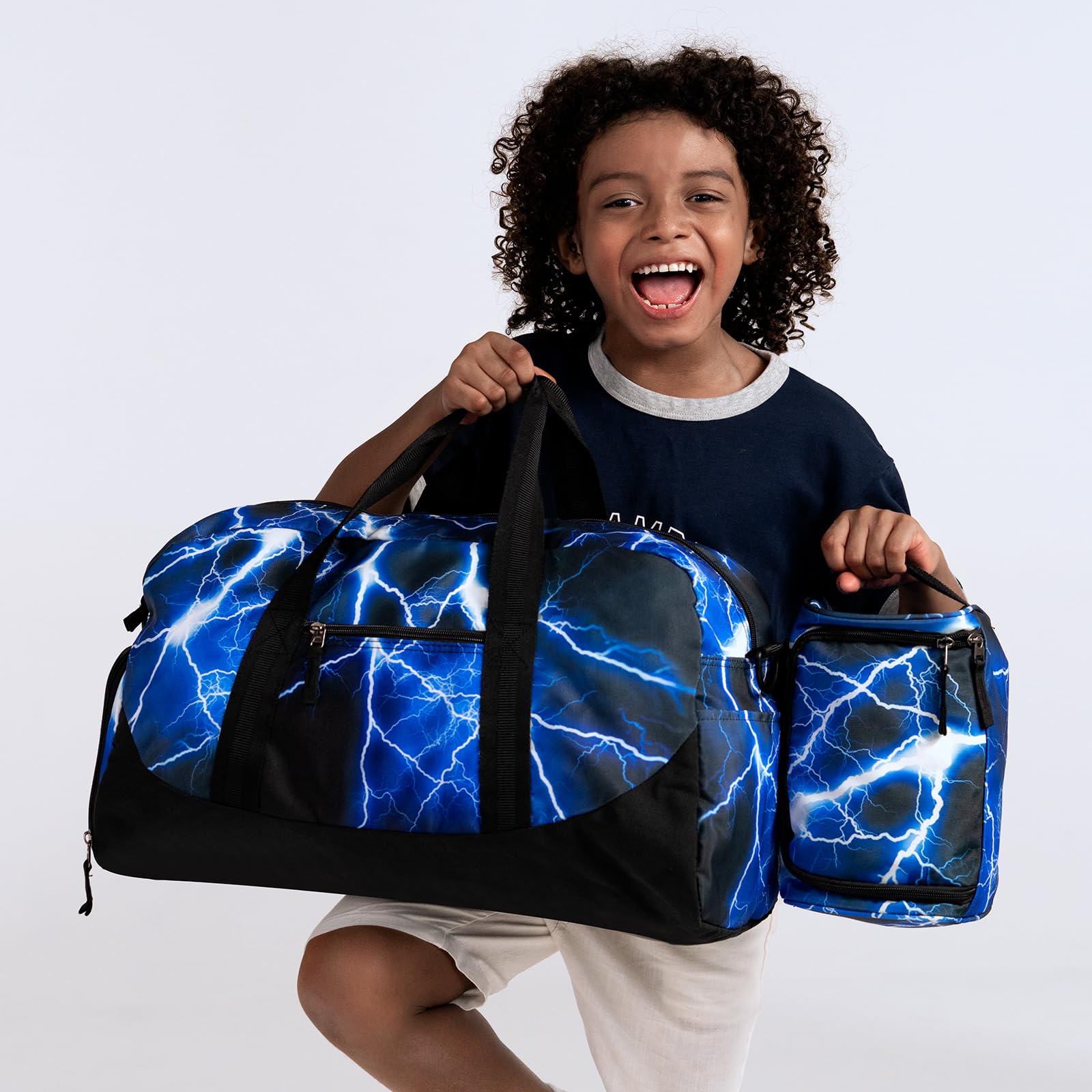 Galaxy Blue Duffle Bag