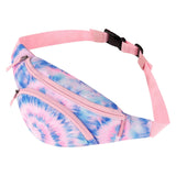 Tie Dye Swirl Blue Fanny Pack