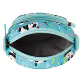 Panda Blue Arch Crossbody Purse