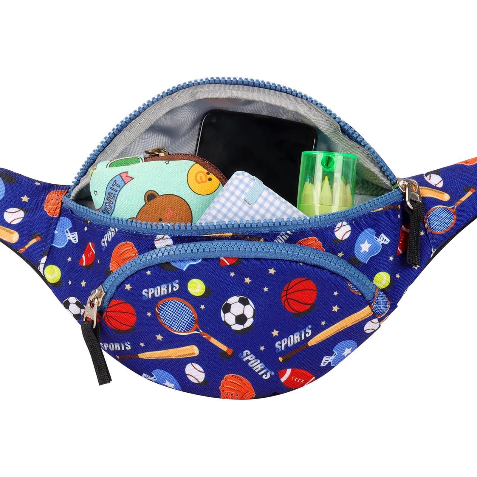 Basketball Blue Fanny Pack