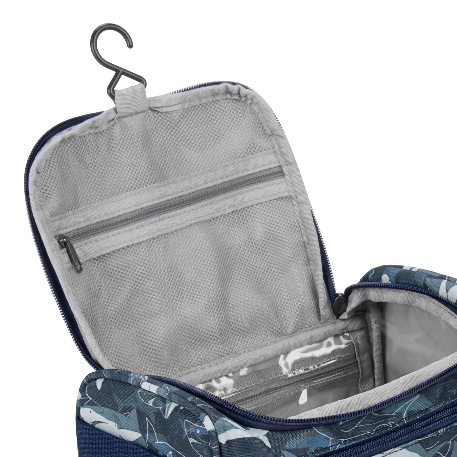 Shark Blue Toiletry Bag