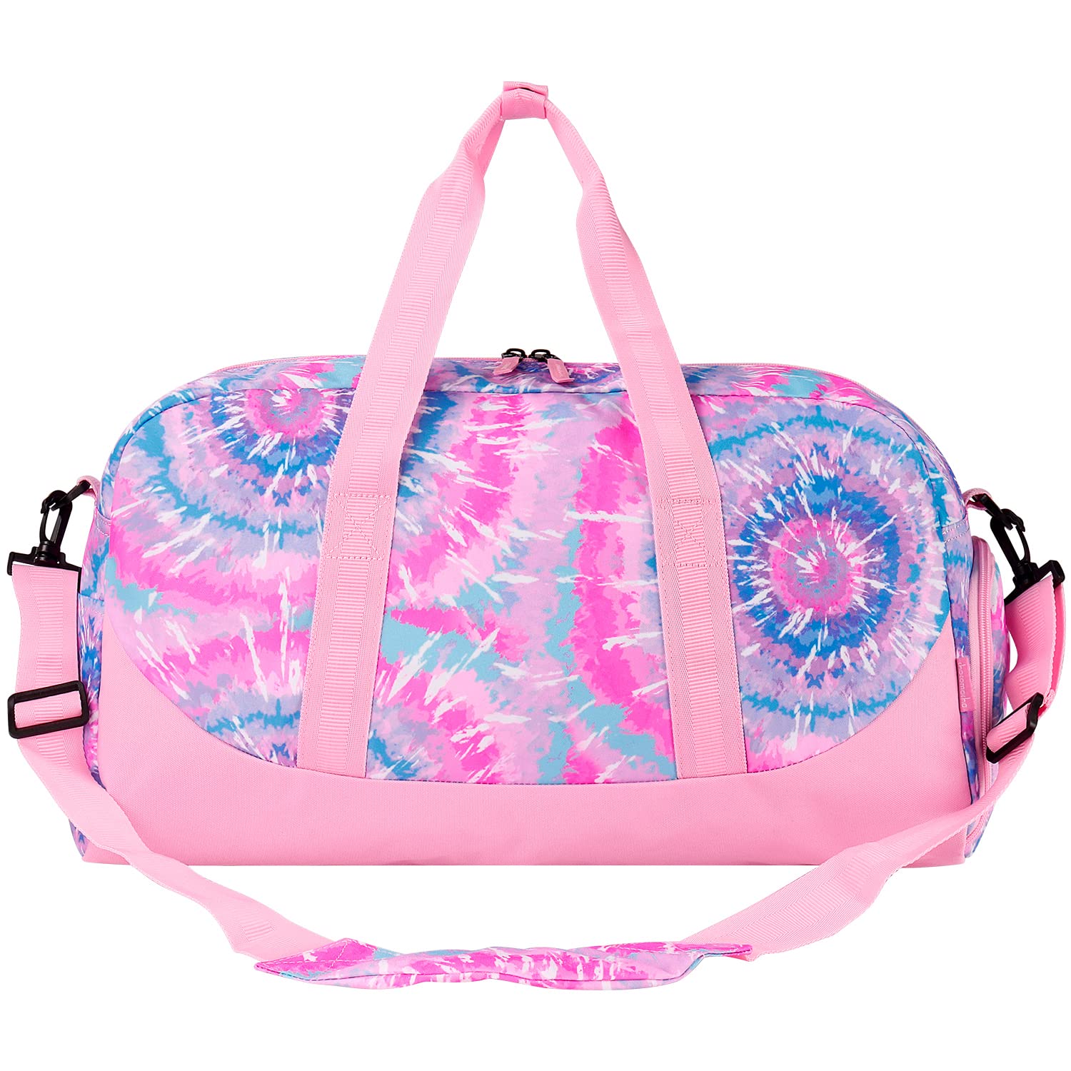 Tie Dye Pink Purple Duffle Bag