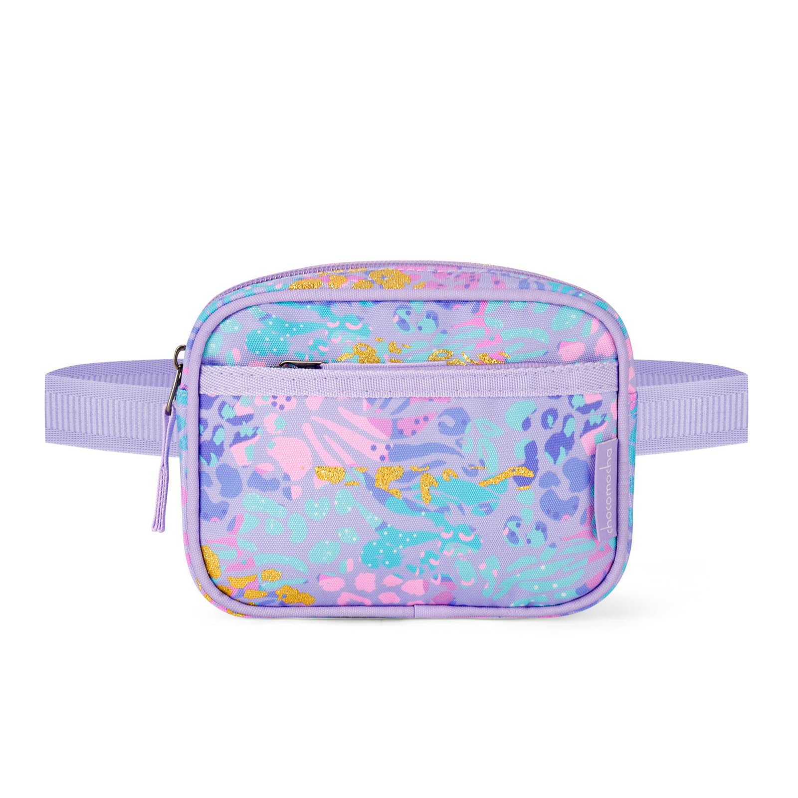 Starry Leopard Purple Toddler Fanny Pack