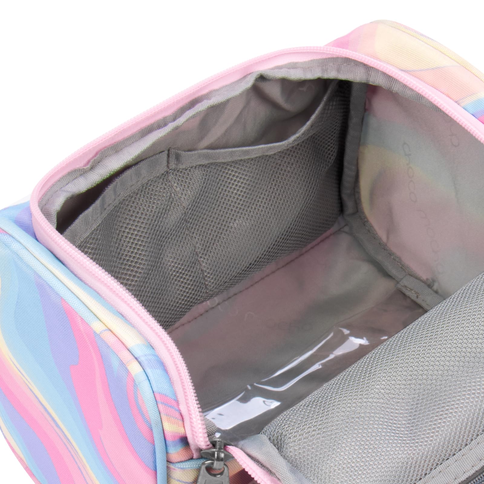 Fluid Colorful Pink Toiletry Bag