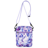 Butterfly Purple Crossbody Purse Small