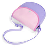 Pink & Purple Saddle Corssbody Purse