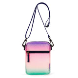 Sparking Gradient Colorful Pink Crossbody Purse Small