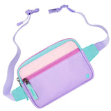 Purple & Teal Fanny Pack