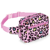 Leopard Pink Fanny Pack