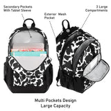 Cow Black Backpack