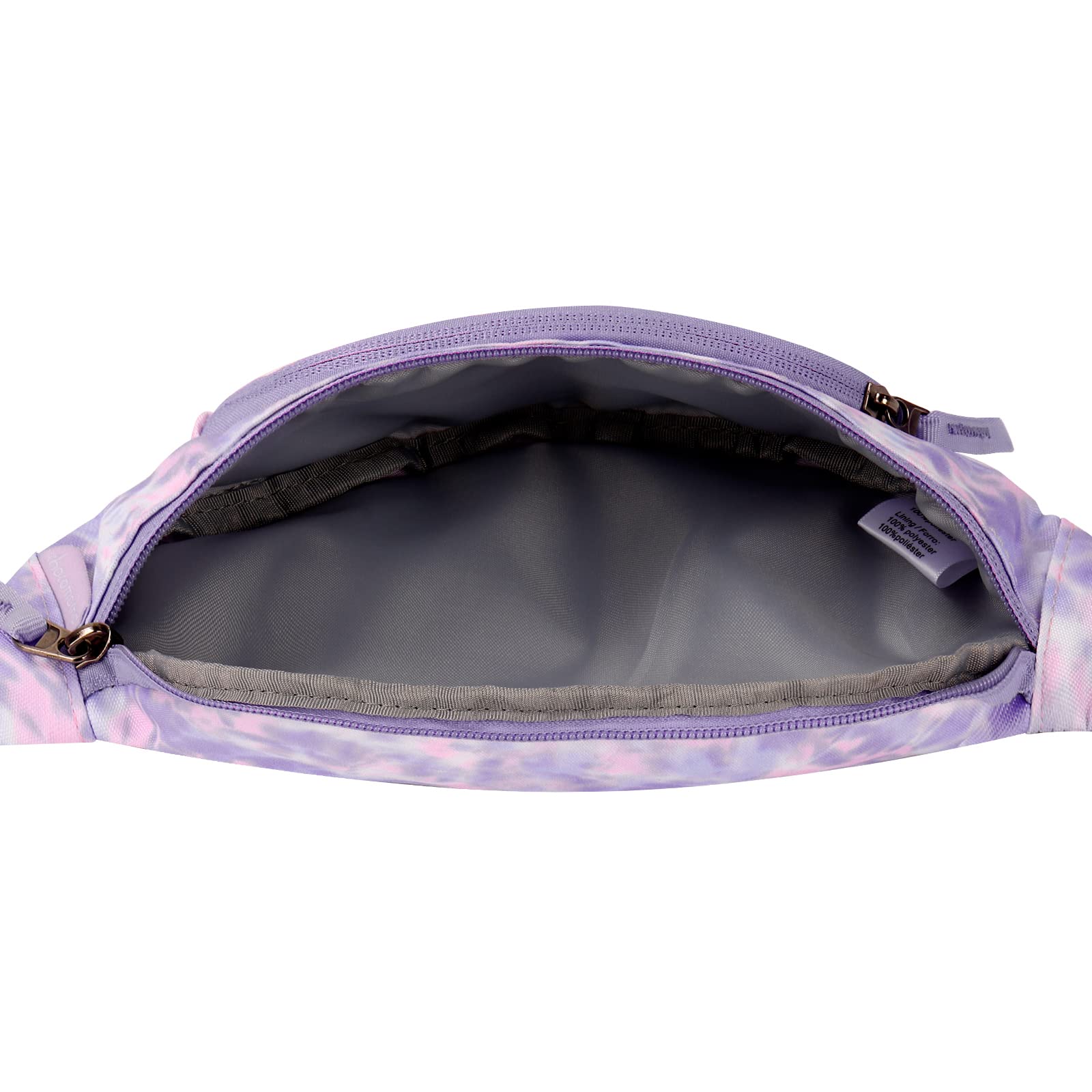 Tie Dye Purple Fanny Pack