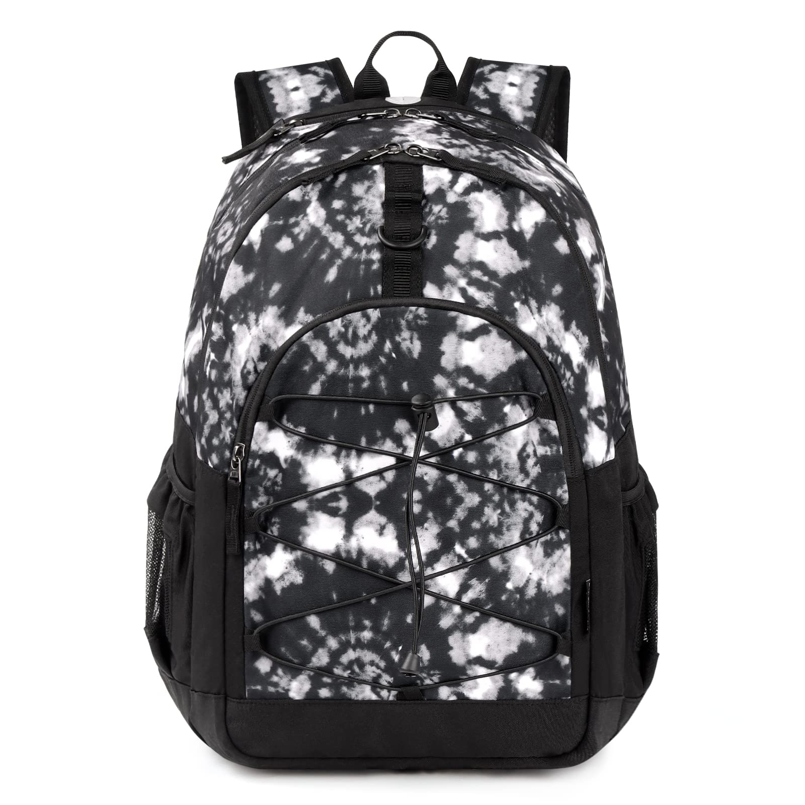 Tie Dye Black Backpack