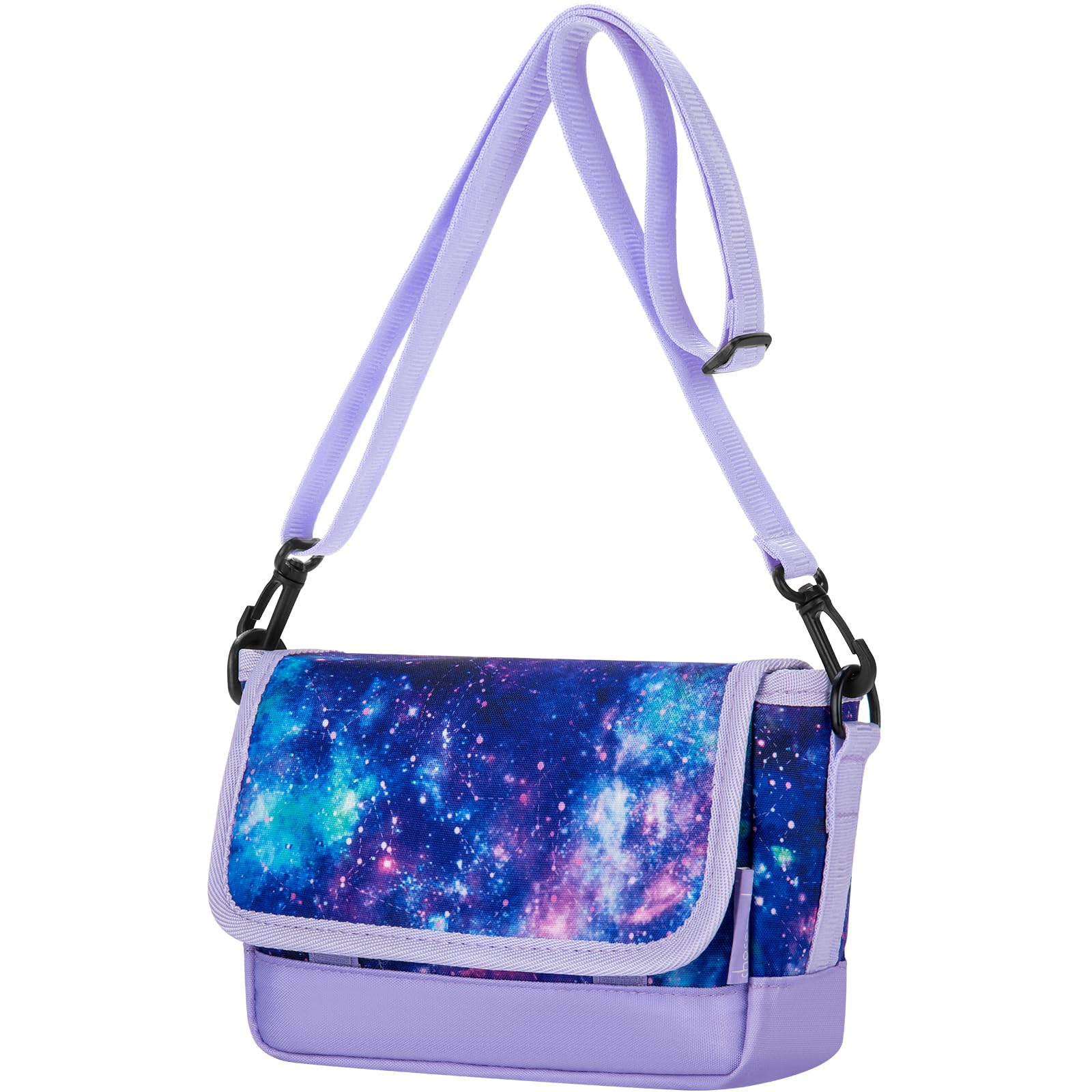 Galaxy Purple Teens Crossbody Purse