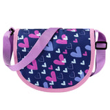 Love Blue Saddle Crossbody Purse