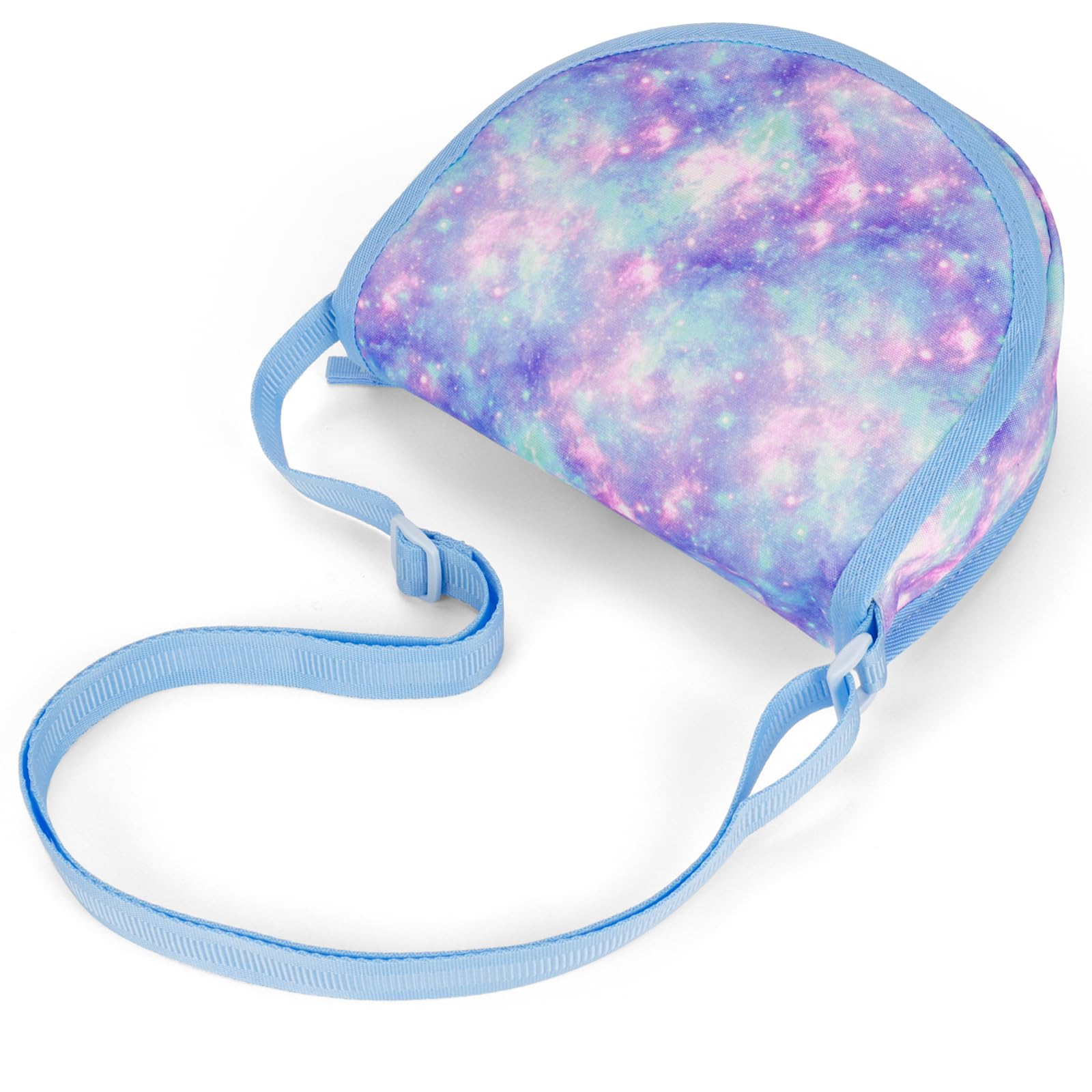 Galaxy Blue Saddle Crossbody Purse