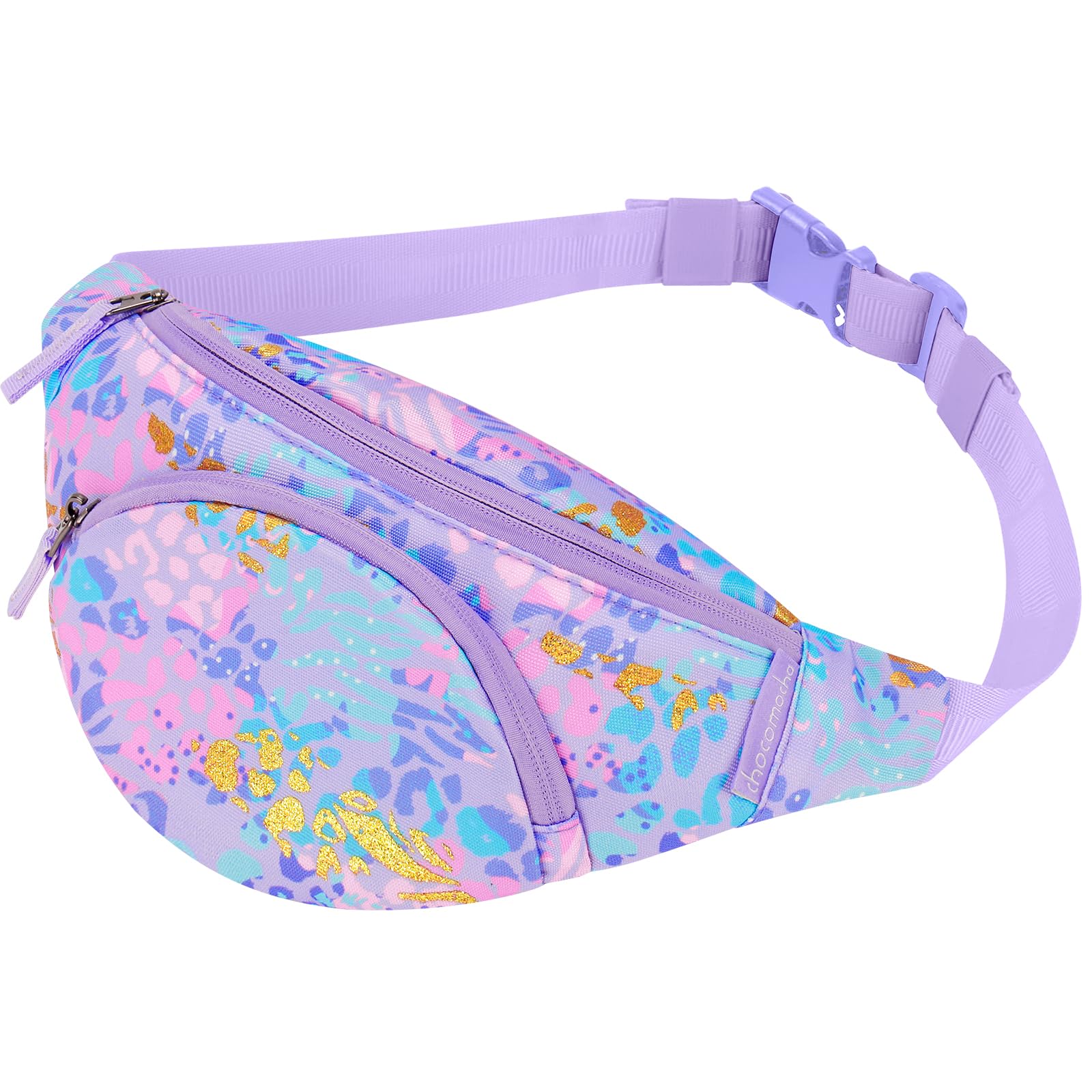 Leopard Purple Fanny Pack