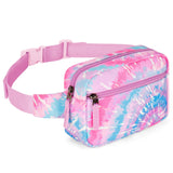 Tie Dye Purple Fanny Pack