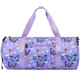 Butterfly Purple Duffle Bag