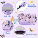 Butterfly Purple Teens Crossbody Purse