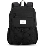 Solid Black Backpack