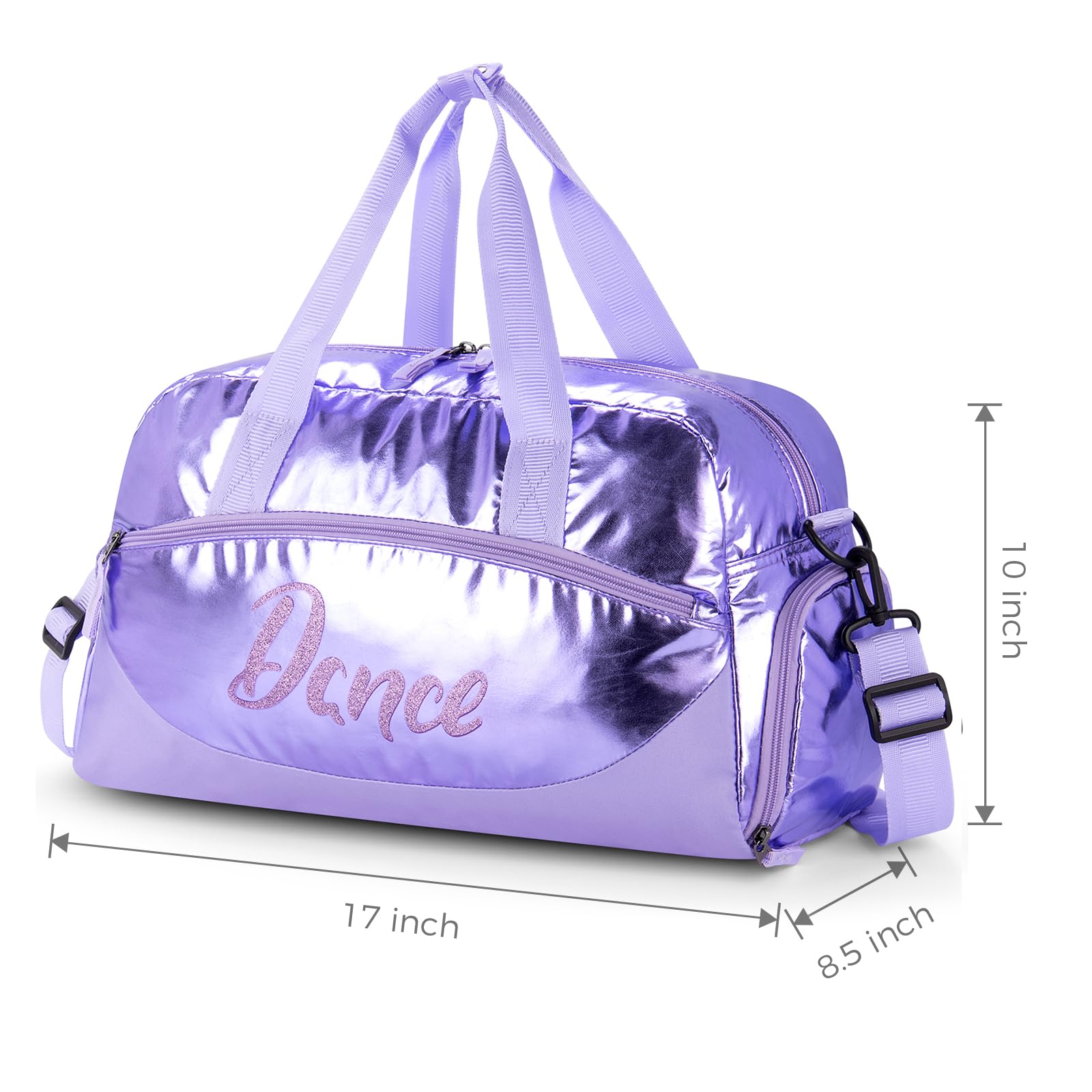 Violet Gray Dance Bag