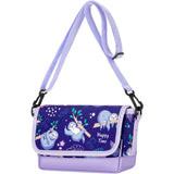 Sloth Purple Teens Crossbody Purse