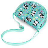 Panda Blue Saddle Crossbody Purse