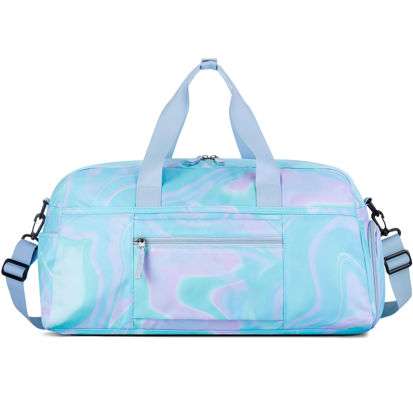 Fluid Teal Duffle Bag