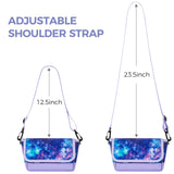 Galaxy Purple Teens Crossbody Purse