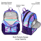 Laser Fluid Purple Backpack