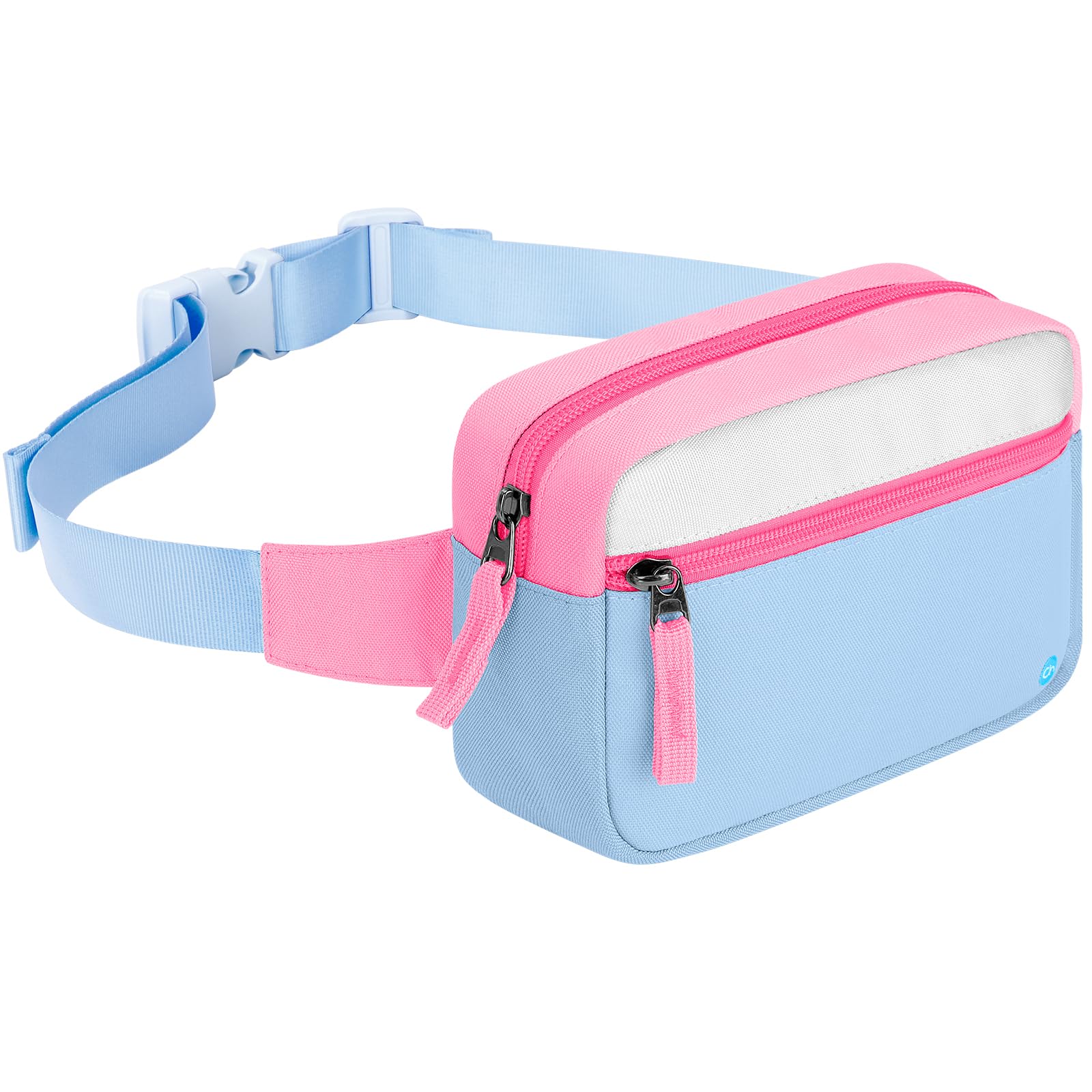 Blue & Beige Fanny Pack