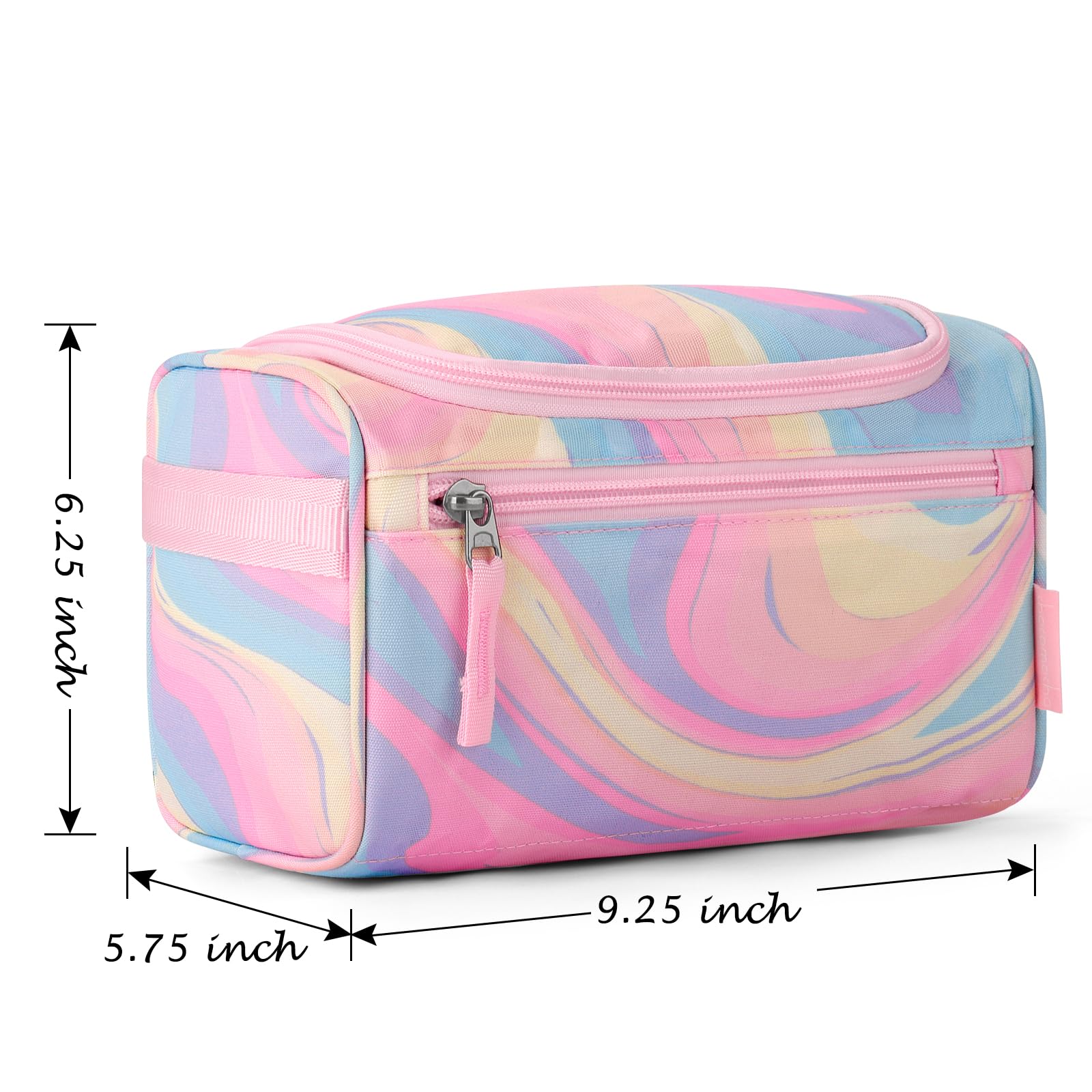 Fluid Colorful Pink Toiletry Bag