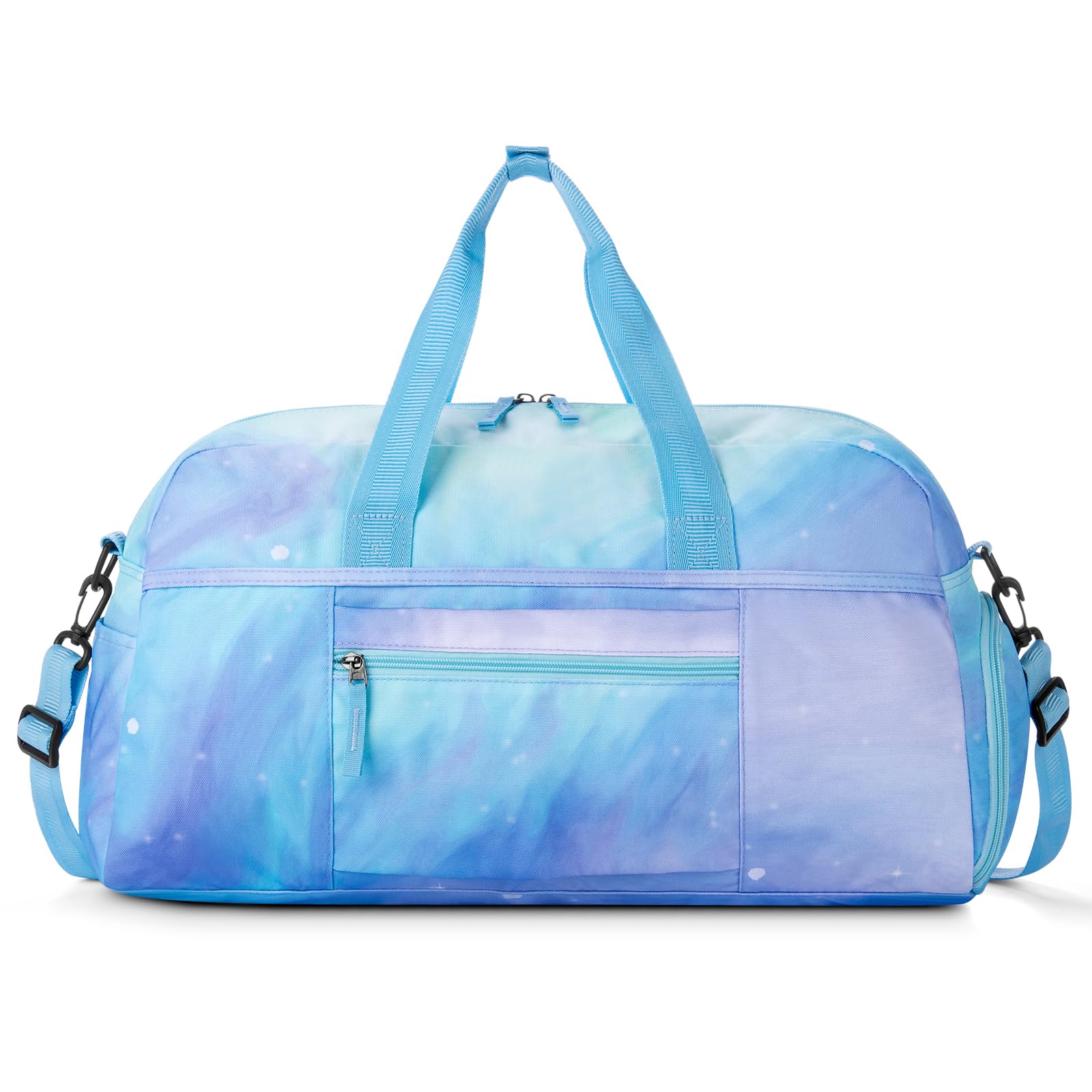 Galaxy Teal Duffle Bag