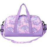 Tie Dye Purple Duffle Bag