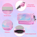 Gradient Pink Purple Teens Crossbody Purse