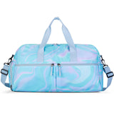 Fluid Teal Duffle Bag