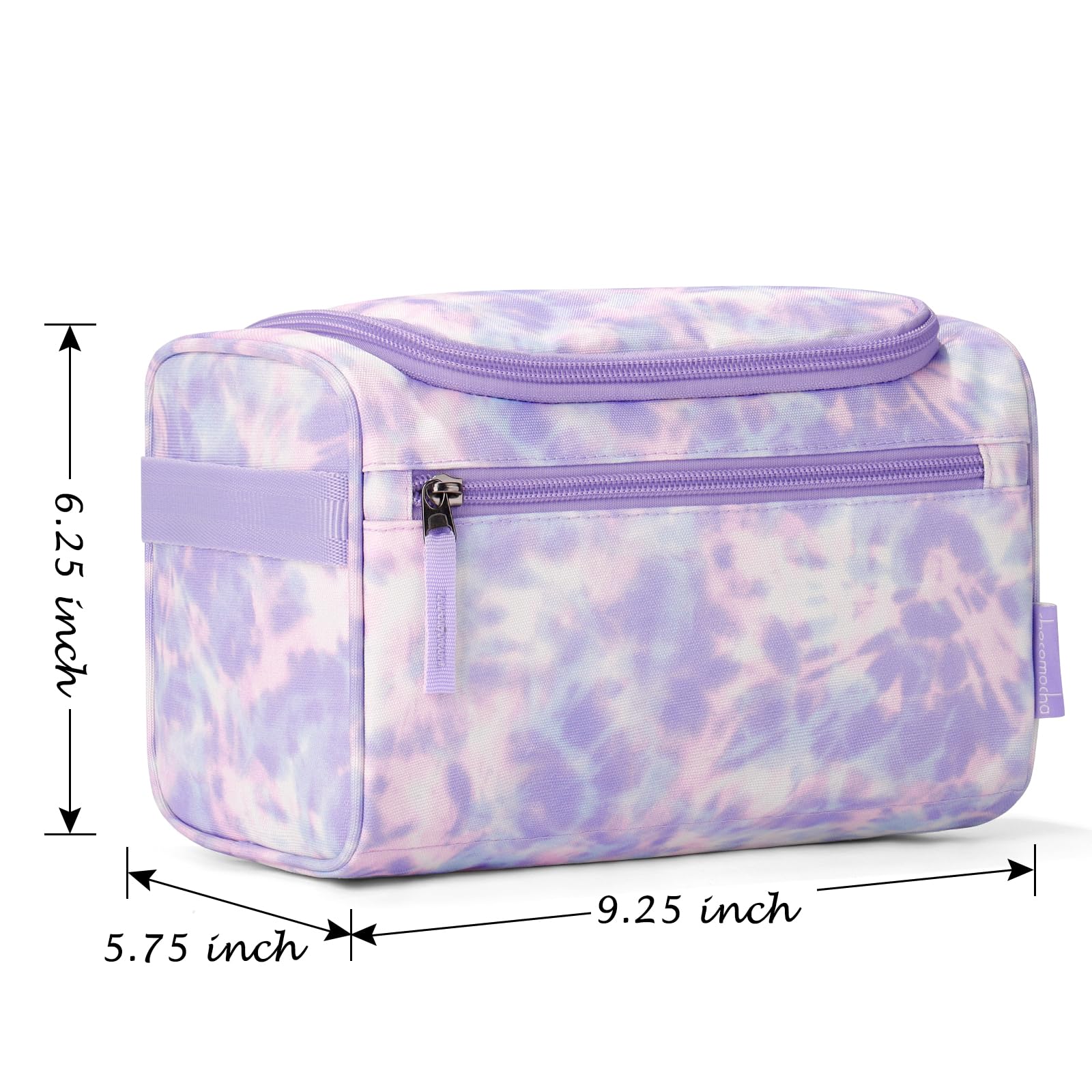 Tie Dye Purple Toiletry Bag