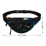 Galaxy Black Fanny Pack