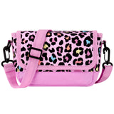 Leopard Pink Teens Crossbody Purse