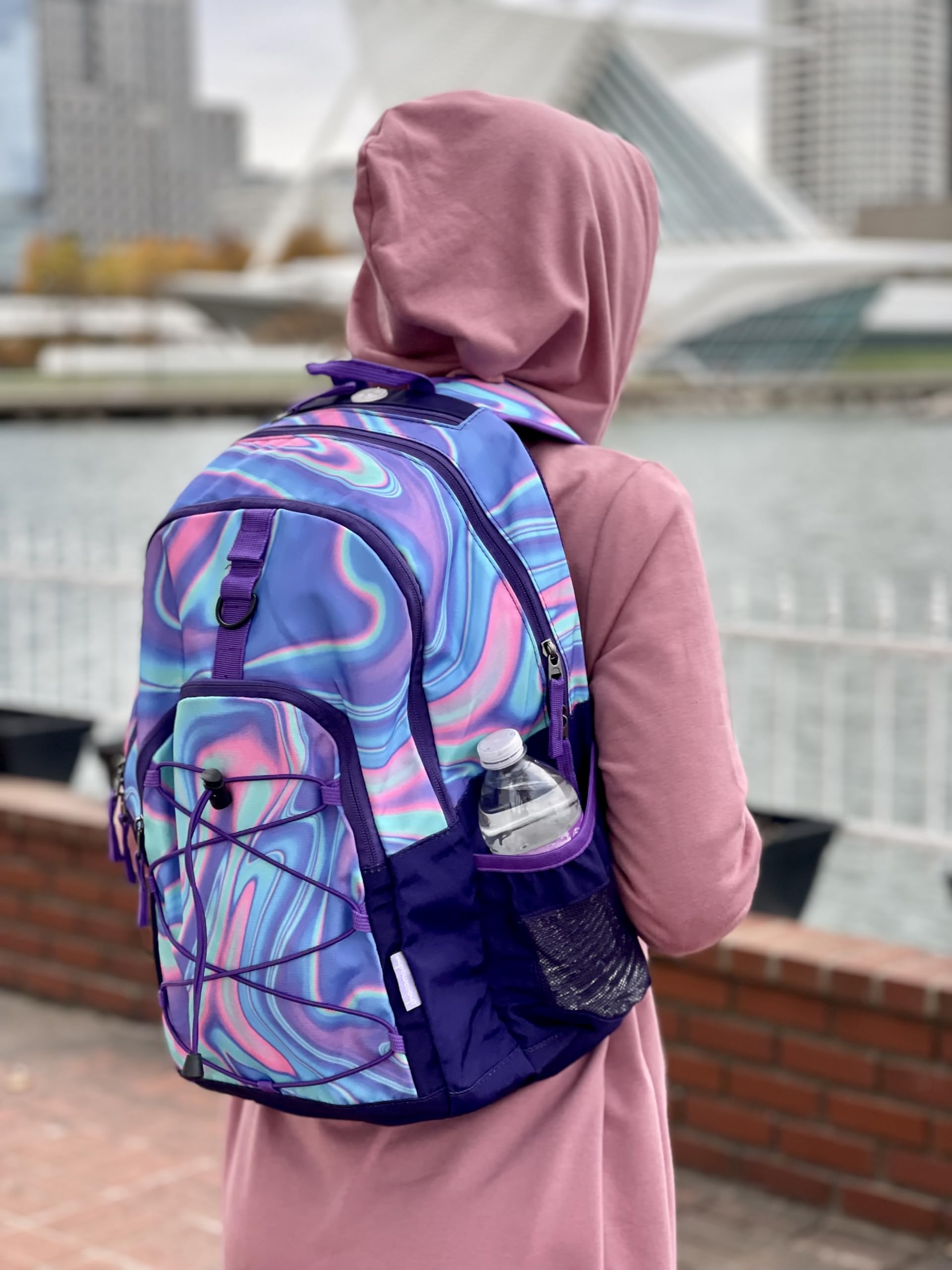 Laser Fluid Purple Backpack